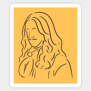 Louis XIV - Line Work Sticker